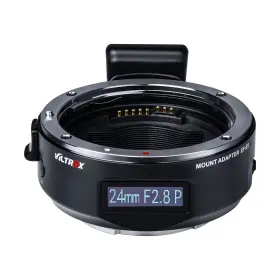 Viltrox 03238-qi-001 Ef-e5 Lens Adapter For Sony E Mount Oled Display Auto Focus Mou
