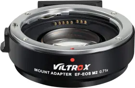 Viltrox 886408908320 Ef-eos M2 Speed Booster 0.71x Canon Ef Lens To Ef-m Mount Speedbooster For Ca