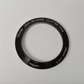 Vivitar 49mm-t-mount Male To 49mm Lens T Mount Camera Reverse Adapter Ring For Macro