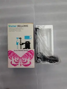 Vivitar 57-0307 Bellows Macrophotographic Rail System. Part 57-0307. New Old Stock