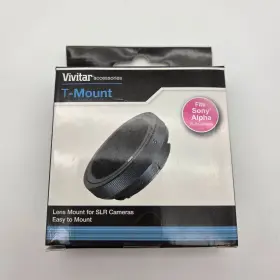 Vivitar 681066965634 T-mount Fits For Sony Alpha Slr Cameras Vivitar 681066965634 T-mount Fits For Sony Alpha Slr Cameras