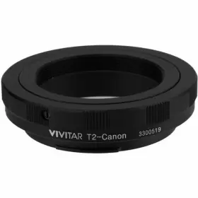Vivitar Hf-t2-can T-mount To Canon Ef-mount Adapter