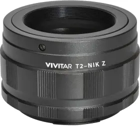 Vivitar Hf-t2-nik-z T2 T-mount To Z-mount Adapter 4 Nikon Z5 6 6ii 7 7ii 9 50 Fc