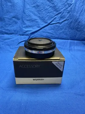 Voigtl Nder 530076632400 Voigtlander Mount Adapter Vm-z Close Focus Vm Leica M Lens To Nikon Z Camera Voigtl Nder 530076632400 Voigtlander Mount Adapter Vm-z Close Focus Vm Leica M Lens To Nikon Z Camera