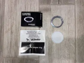 Voigtl Nder Kf06.276 Voigtlander Ltm-m Mount Adapter For 35mm/135mm Mint