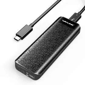 Wavlink Wl-ute02 40gbps Nvme M.2 Enclosure Compatible With Thunderbolt 4/3/usb 4 M Ke