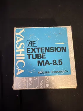 Yashica Ma-8.5 Af Extension Tube Ma 8.5 For 200af And 230af Cameras New Yashica Ma-8.5 Af Extension Tube Ma 8.5 For 200af And 230af Cameras New