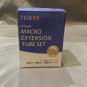 Zeikos 811709015994 Af Digital Macro Extension Tube Set 12mm 20mm 36mm For Nikon