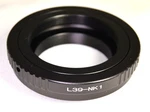 Leica Leitz M39 Ltm Screw Mount Lens Adapter To Nikon 1 Cameras J1 J2 Aw1 V1 V3. Fixed Price $15.52.