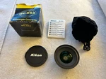 Wideangle Converter Lens, Nikon Wc-e63 Japan, Lc-er1 Made In Japan Mint!. Fixed Price $77.40.